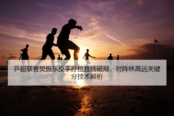 乒超联赛樊振东反手拧拉直线破局，对阵林高远关键分技术解析